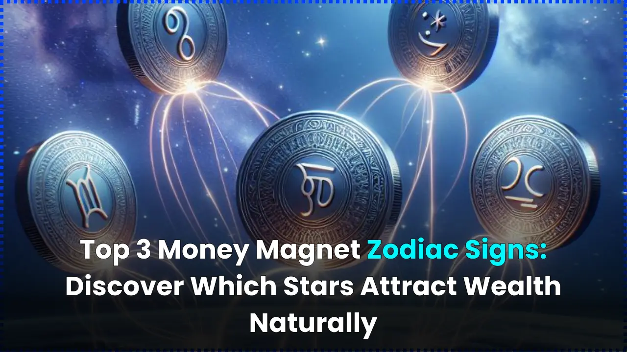 Top 3 Money Magnet Zodiac Signs: Discover Which Stars Attract Wealth Naturally
